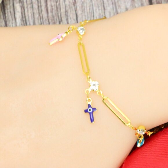 "Trendy Handmade Bracelet – A Stylish Gift for Women & Girls, MAR091398 - Picture 5 of 10